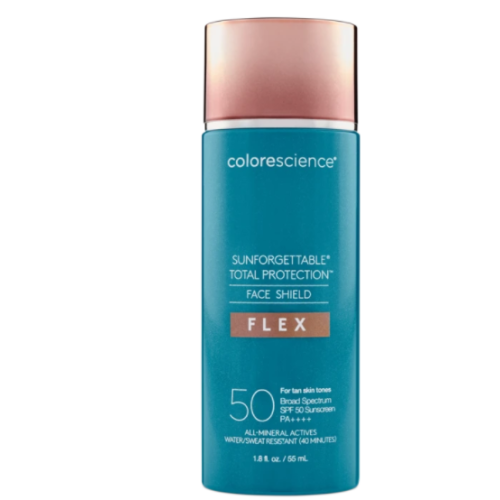 Colorescience SUNFORGETTABLE® TOTAL PROTECTION™ FACE SHIELD FLEX SPF 50.