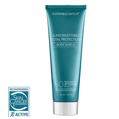 Colorescience SUNFORGETTABLE TOTAL PROTECTION™ BODY SHIELD CLASSIC SPF 50.